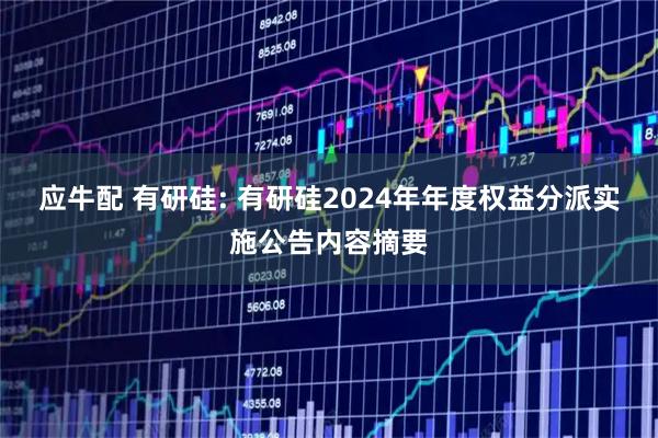应牛配 有研硅: 有研硅2024年年度权益分派实施公告内容摘要